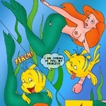 DrawnSex.com Little Mermaid