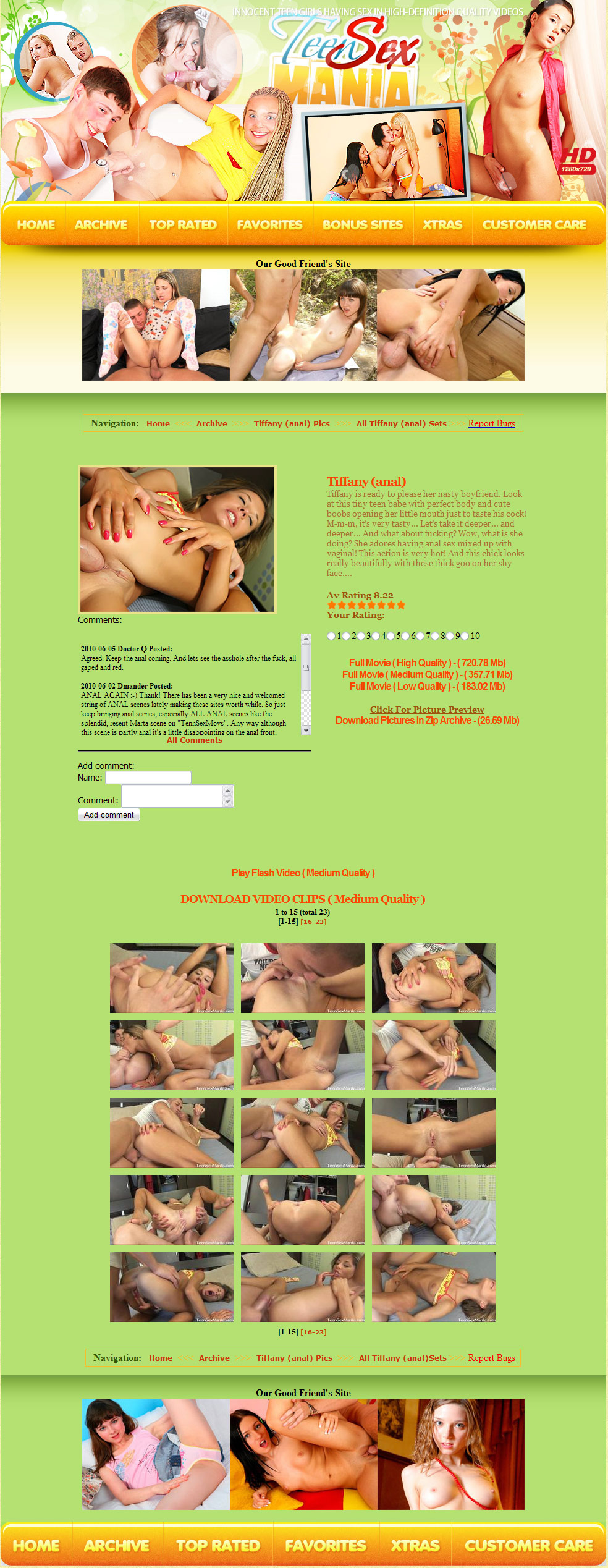 Teen Sex Mania members area preview 2