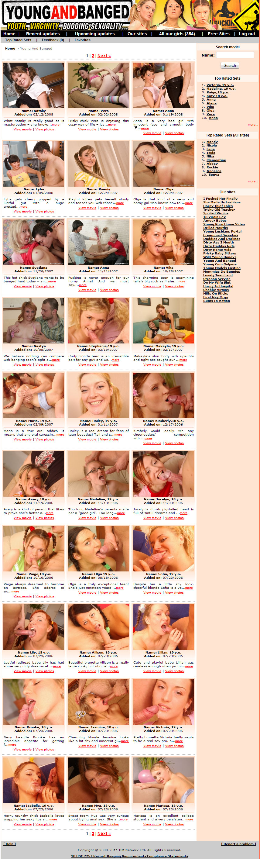 Young And Banged members area preview 1